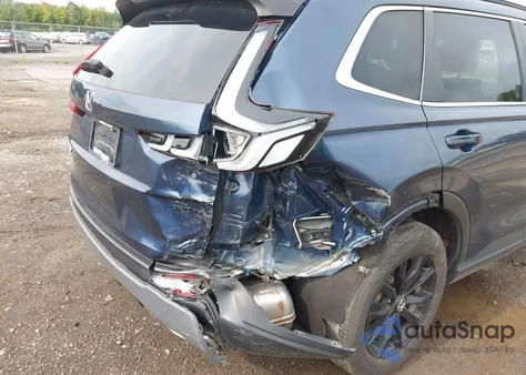 2023 Honda Cr-V Hybrid Sport из США, поврежденный, VIN 2HKRS6H50PH808558